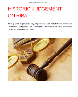 Historic Judgment on Riba